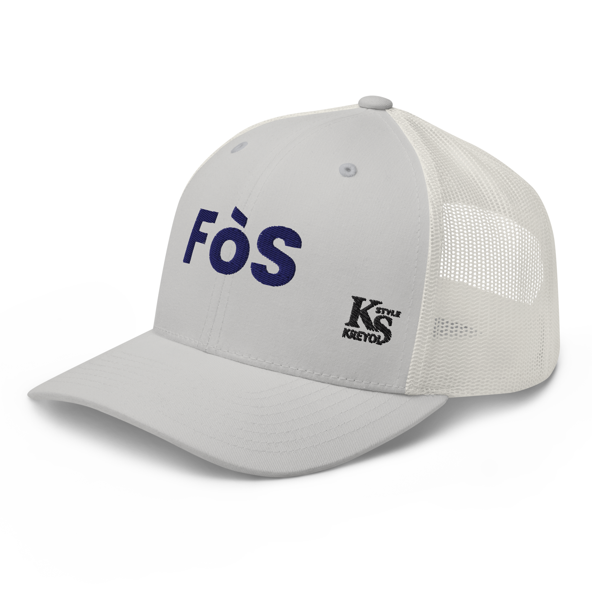 Casquette FòS gris clair